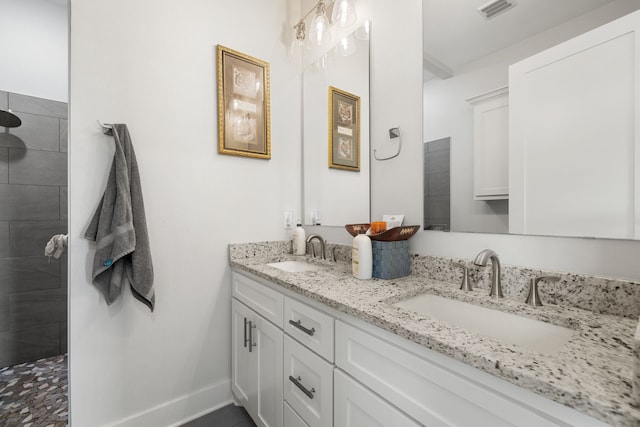 580 Vz County Road 3422, Wills Point, TX 75169 - full bath with double vanity and walk in shower