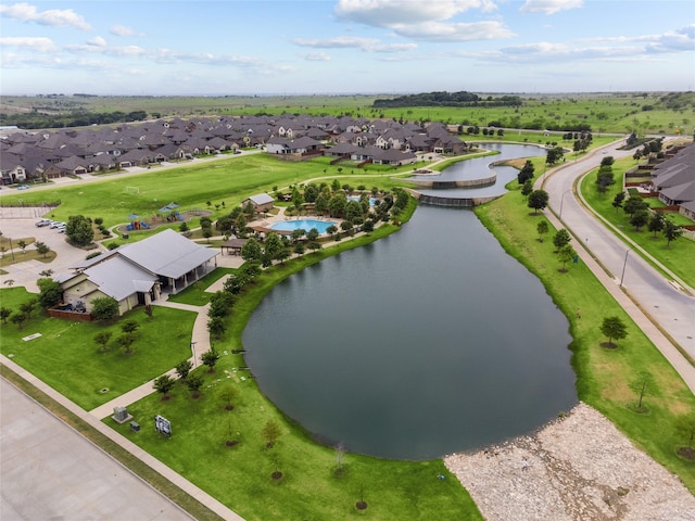 15124 Devonne Dr, Aledo, TX 76008 - aerial view of residential area with a nearby body of water