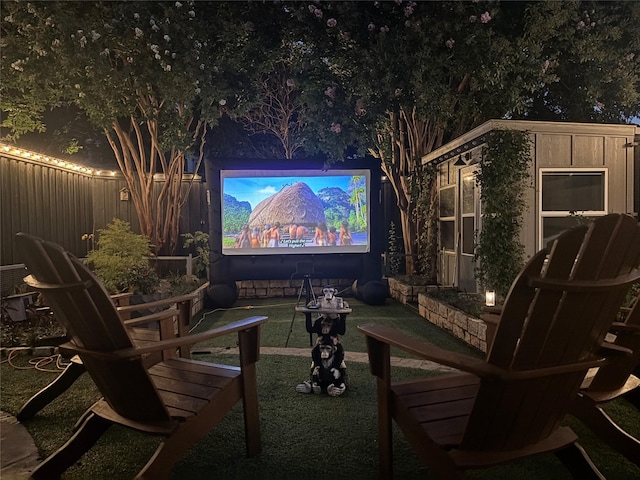 1504 Vista Bend Dr, Allen, TX 75002 - home theater room featuring carpet floors and wallpapered walls