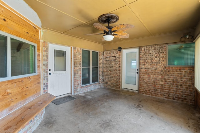 10202 Fm 1895, Kaufman, TX 75142 - view of patio with a ceiling fan