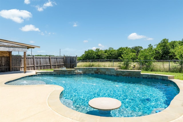 10202 Fm 1895, Kaufman, TX 75142 - view of pool with a fenced backyard