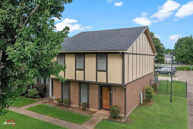 10030 Alondra St, Shreveport, LA 71115 - view of front facade featuring brick siding, board and batten siding, and a shingled roof