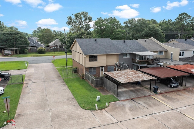 10030 Alondra St, Shreveport, LA 71115 - rear view of house with a residential view and brick siding