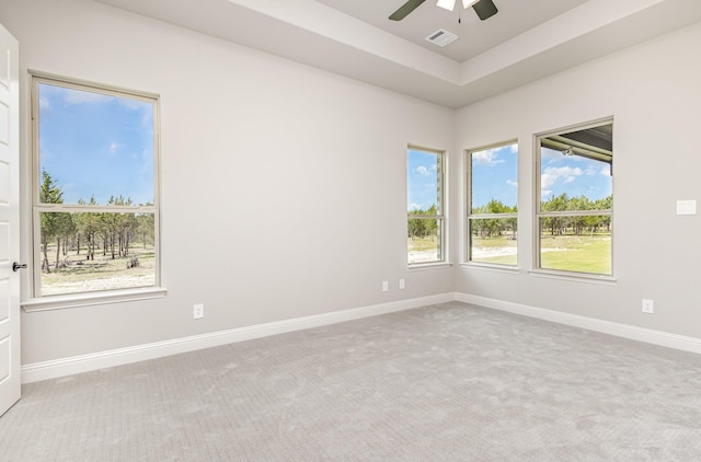 7050 Champion Rd, Midlothian, TX 76065 - empty room featuring ceiling fan and carpet