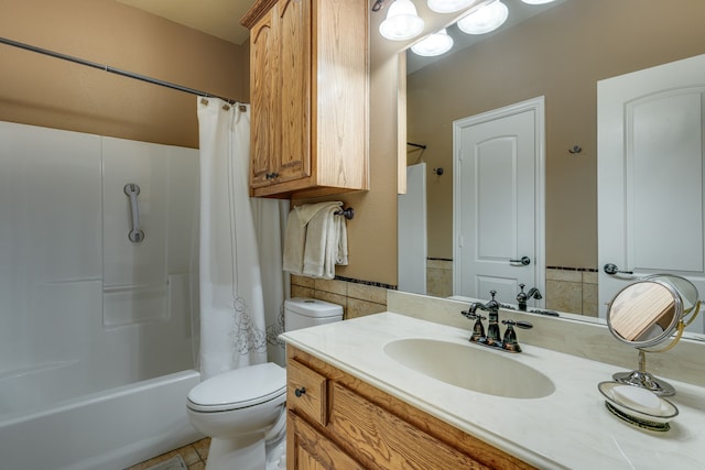 3231 Mccarver Ct, Midlothian, TX 76065 - full bath with vanity and shower / bathtub combination with curtain