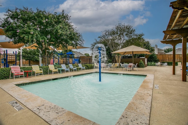 3504 Brookside Dr, Wylie, TX 75098 - community pool with a patio