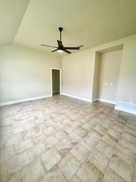 408 Summer Tree Ln, Springtown, TX 76082 - empty room featuring ceiling fan and baseboards