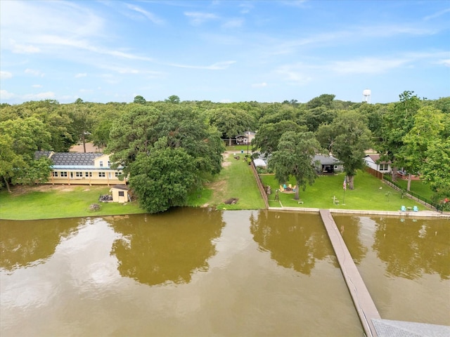 115 Red Bud Rd, Gun Barrel City, TX 75156 - view of subject property featuring a large body of water