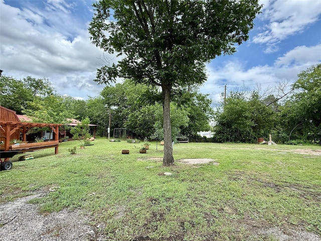 603 N Mesquite St, Hico, TX 76457 - view of green lawn