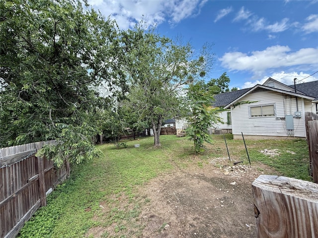 603 N Mesquite St, Hico, TX 76457 - view of fenced backyard