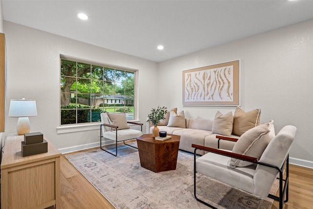 10017 Lanshire Dr, Dallas, TX 75238 - living area with light wood finished floors and recessed lighting