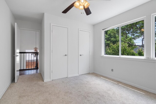 4209 Brooktree Ln, Dallas, TX 75287 - unfurnished bedroom with carpet and ceiling fan