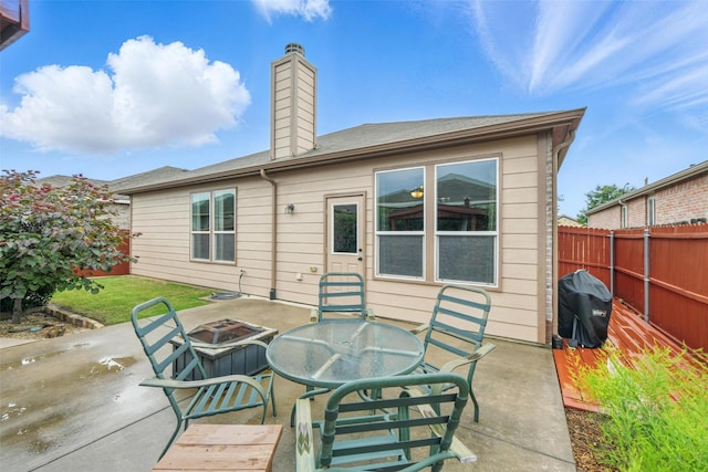 7732 Anatolian Way, Fort Worth, TX 76131 - view of patio / terrace featuring a grill