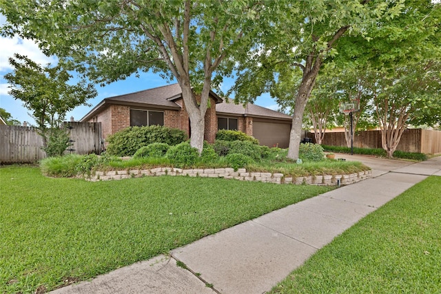 529 Cambridge Dr, Saginaw, TX 76179 - view of front of house featuring brick siding, an attached garage, and a shingled roof