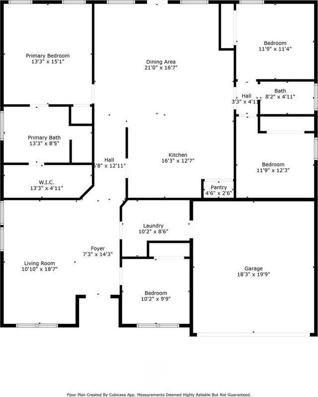 529 Cambridge Dr, Saginaw, TX 76179 - view of floor plan / room layout