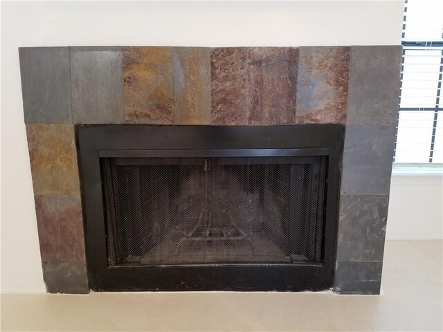4748 Old Bent Tree Ln Unit 906, Dallas, TX 75287 - detailed view of a tile fireplace