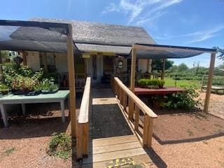 701 Fm 45, Richland Springs, TX 76871 - rear view of property