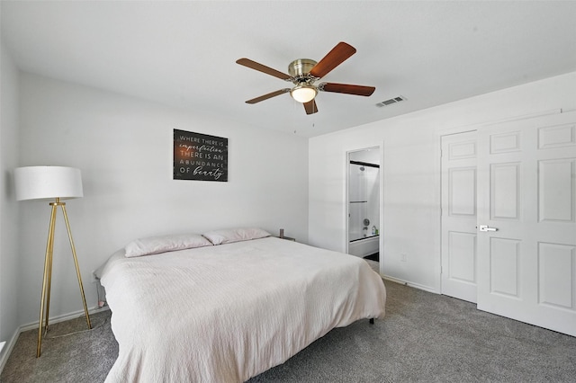 4003 Tuscany Ln, Arlington, TX 76016 - bedroom with carpet flooring and ceiling fan
