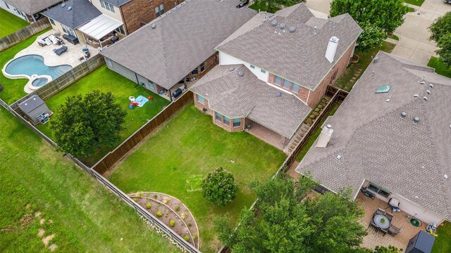 2748 Indian Oak Dr, Mckinney, TX 75071 - aerial perspective of suburban area
