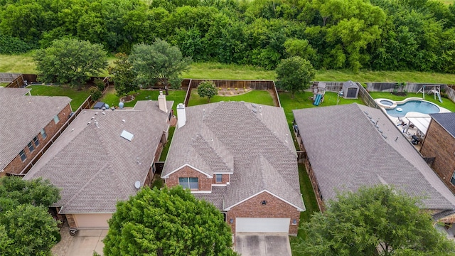 2748 Indian Oak Dr, Mckinney, TX 75071 - view from above of property
