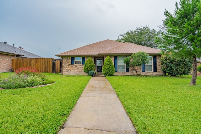 3615 7th St, Sachse, TX 75048 - view of front of house with brick siding and roof with shingles