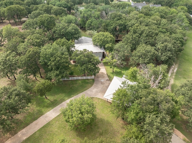 1933 E Hickory Hill Rd, Argyle, TX 76226 - view from above of property