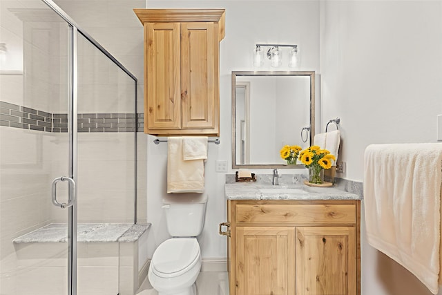 3148 Bryne Ln, Rockwall, TX 75087 - full bathroom featuring vanity and a shower stall