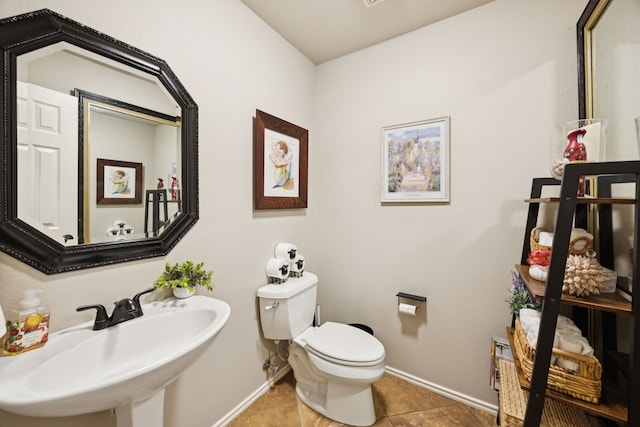 1608 Highland Oaks Dr, Keller, TX 76248 - bathroom featuring a sink and tile patterned floors