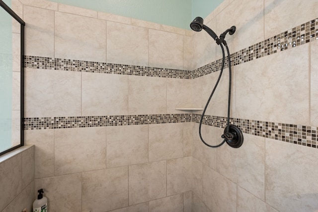 8240 Odell St, North Richland Hills, TX 76182 - bathroom view of a tile shower