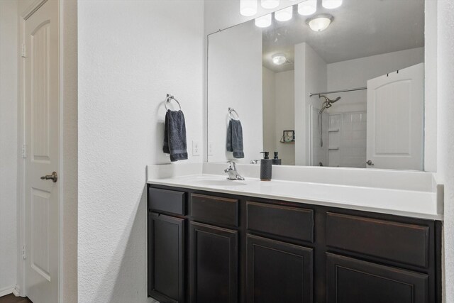 9009 Benevolent Ct, Providence Village, TX 76227 - full bath with vanity and a shower