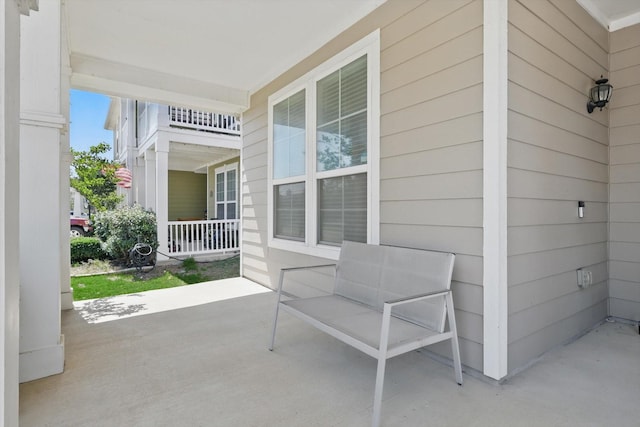 9009 Benevolent Ct, Providence Village, TX 76227 - view of covered porch