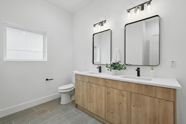 4208 Live Oak St Unit 102, Dallas, TX 75204 - full bath with double vanity and toilet