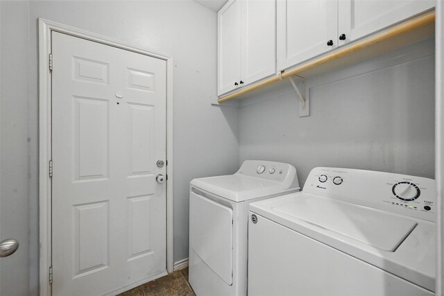 1828 Brown Thrasher Blvd, Savannah, TX 76227 - laundry area with cabinet space and washing machine and dryer