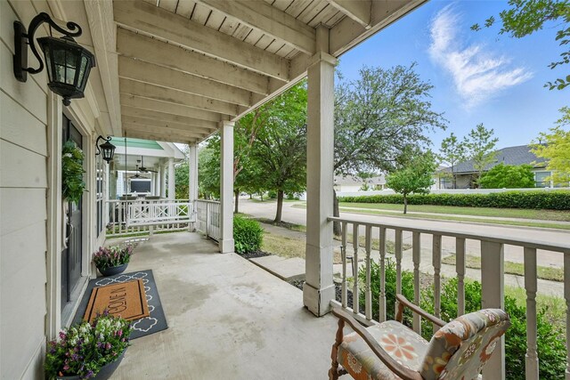 1828 Brown Thrasher Blvd, Savannah, TX 76227 - view of porch