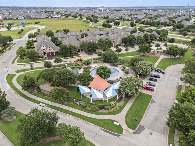 8417 Wembley, The Colony, TX 75056 - aerial perspective of suburban area