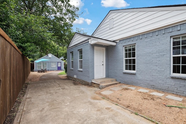 3620 Stadium Dr, Fort Worth, TX 76109 - entrance to property with brick siding