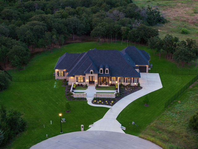 5724 Bellaria Ct, Flower Mound, TX 75022 - aerial view of property and surrounding area