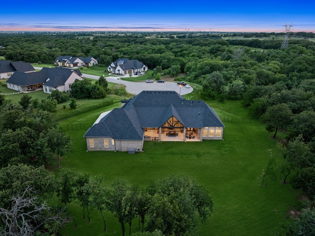 5724 Bellaria Ct, Flower Mound, TX 75022 - aerial view of property and surrounding area
