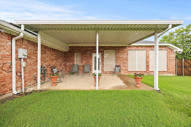 2918 Beau Dr, Mesquite, TX 75181 - view of patio / terrace