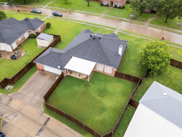 2918 Beau Dr, Mesquite, TX 75181 - aerial view of property and surrounding area