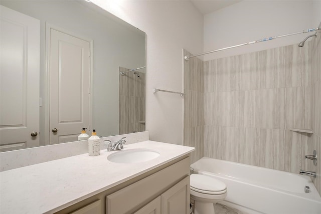 5729 Violet Crown Pl, Fort Worth, TX 76126 - bathroom with vanity and shower / bathtub combination