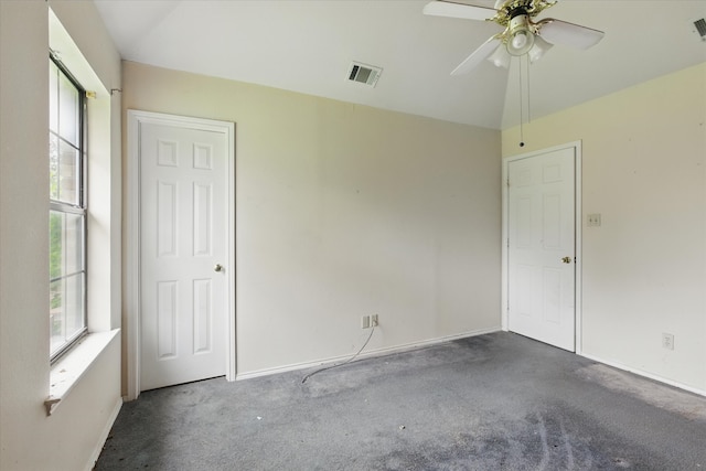 220 Brook Cir, Krum, TX 76249 - empty room with carpet and a ceiling fan