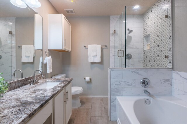 1637 Thornhill Ln, Little Elm, TX 75068 - sitting room featuring carpet floors, a ceiling fan, and a textured ceiling