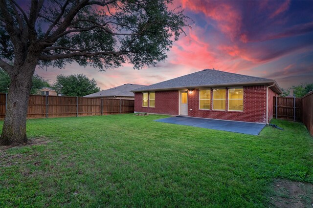1637 Thornhill Ln, Little Elm, TX 75068 - living area with a ceiling fan, recessed lighting, and dark wood-style flooring