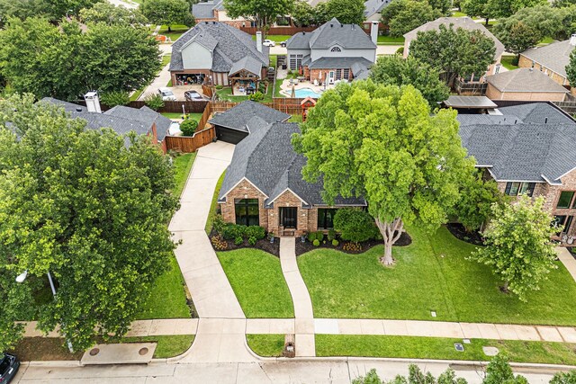 801 Cliffmoor Dr, Keller, TX 76248 - aerial perspective of suburban area