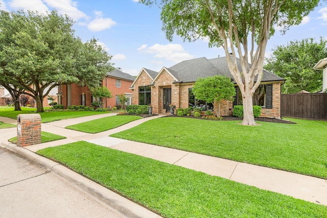 801 Cliffmoor Dr, Keller, TX 76248 - view of front facade featuring brick siding and a shingled roof