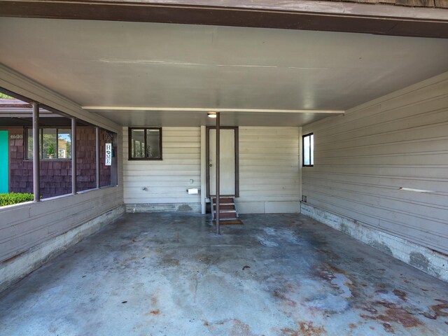 4608 Winthrop Ave E, Fort Worth, TX 76116 - view of patio / terrace with entry steps and an attached carport