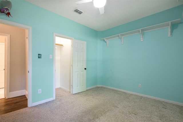 2413 Bachman Dr, Flower Mound, TX 75028 - unfurnished bedroom with carpet flooring and a ceiling fan
