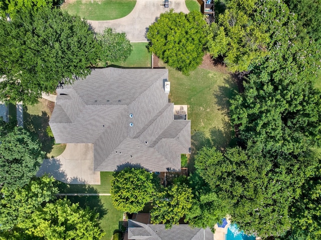 2413 Bachman Dr, Flower Mound, TX 75028 - aerial view of property and surrounding area