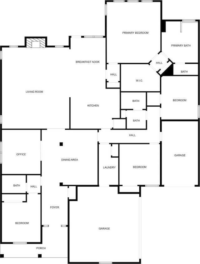 2413 Bachman Dr, Flower Mound, TX 75028 - view of property floor plan